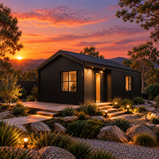 Prefab Frame House Building Cottage Steel Frame Kitset – 3.8m x 7.8m (29.64sqm)