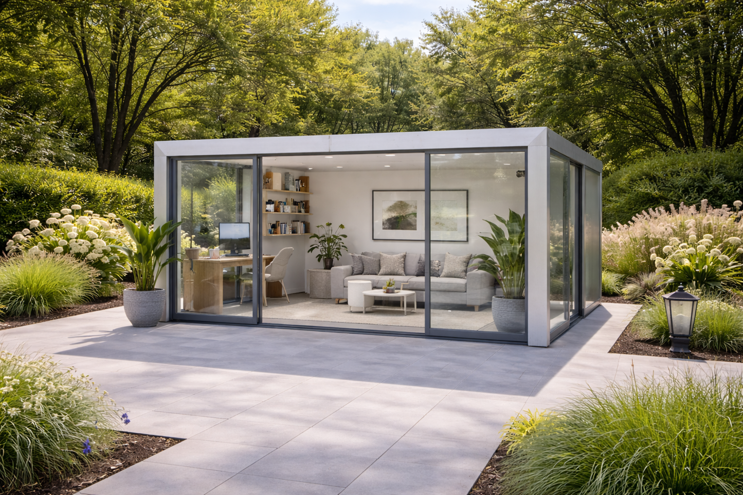 6m x 4m Steel Building Frame Kit | Galvanised G550 Modular Structure | DIY Shed / Studio / Garage Frame