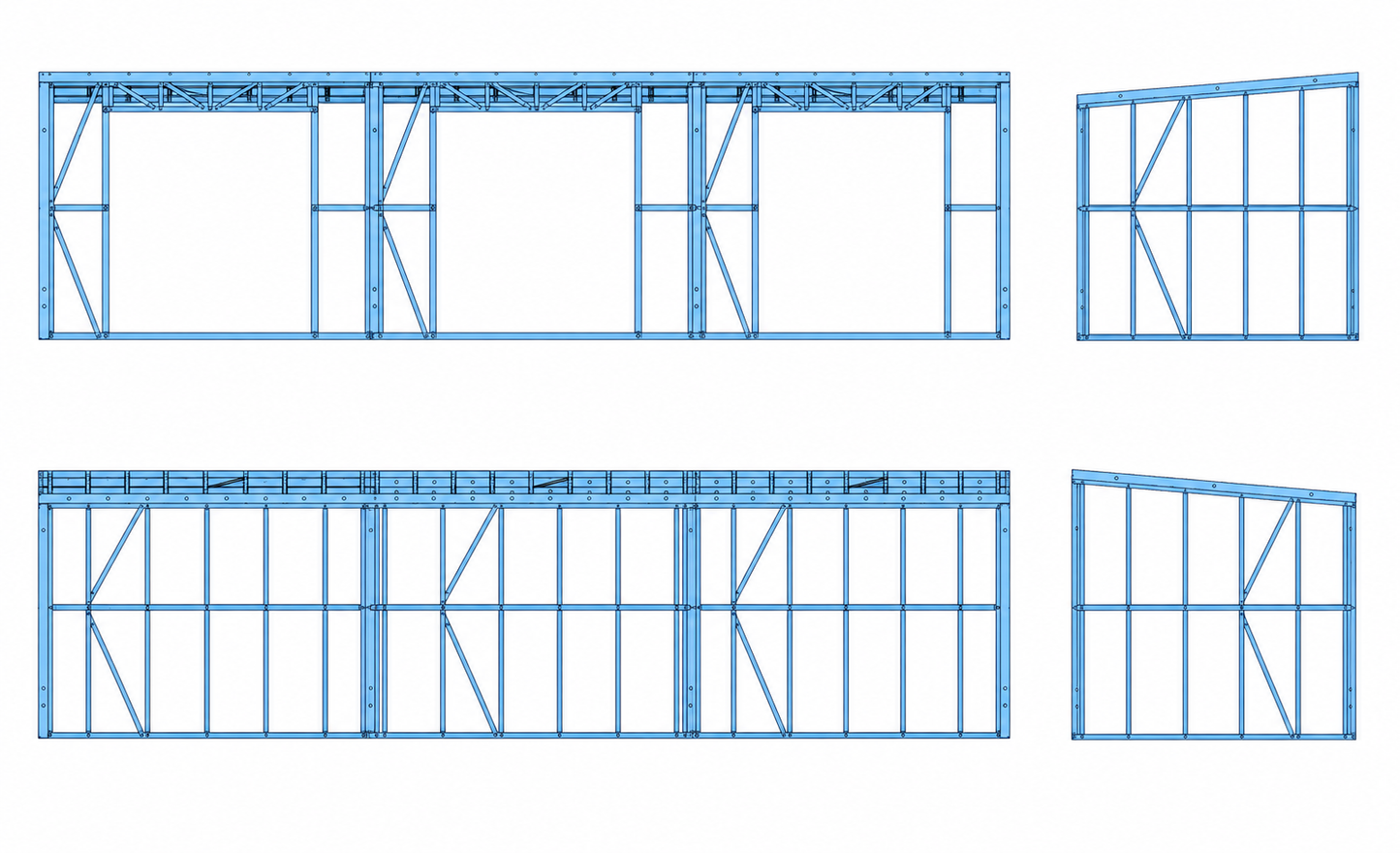 Granny Flat Home Room Accommodation Unit Steel Frame Kitset – 3m x 10m 30sqm Truecore Prefabricated