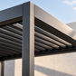3m x 3m Electric Aluminium Louvre Pergola LED Lighting