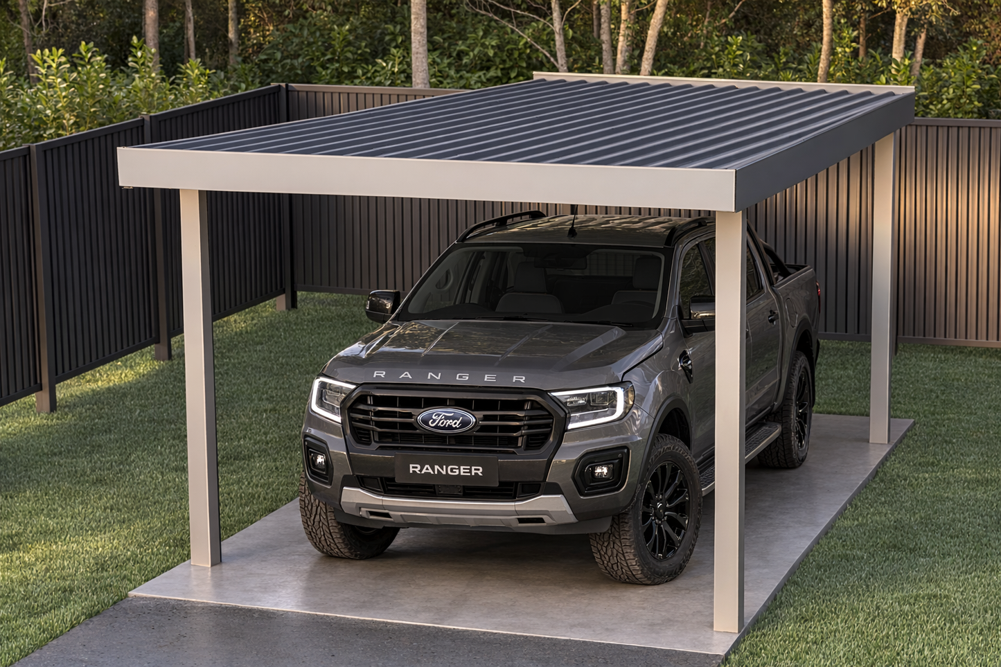 6m x 3.1m Single Carport