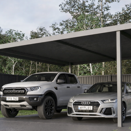 6m x 6m Double Carport Heavy Duty Steel Car port Kit