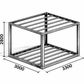 Modular Structural Frame Studio Pod Kit Home 3000x3300