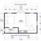 Cabin House Steel Frame Kit set – 3.8m x 6.3m (23.94sqm)