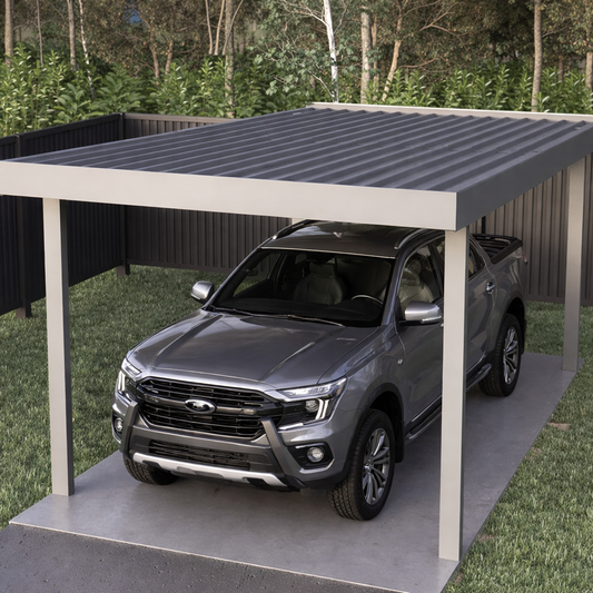 6m x 3.1m Single Carport