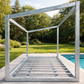6m x 3m Skillion Roof Galvanised Steel Frame Kit – DIY Structure