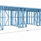 3m x 10m Truecore Steel Frame Kit – 30m² Skillion Structure (Frame Only)